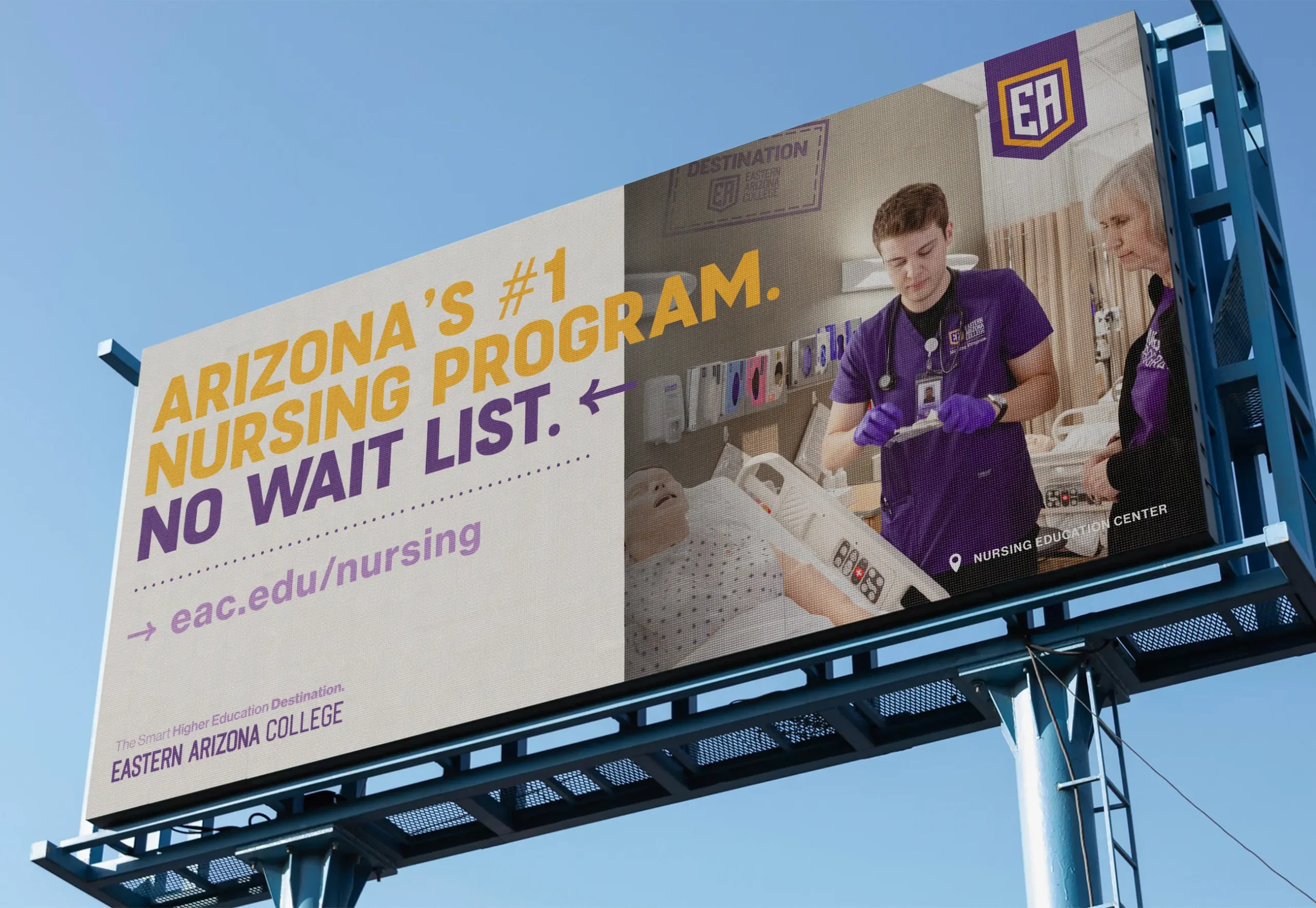 Integrated Marketing Billboard for Eastern Arizona College